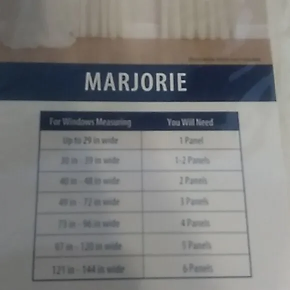 Mainstay Sheer Window Panels - Picture 5 of 7